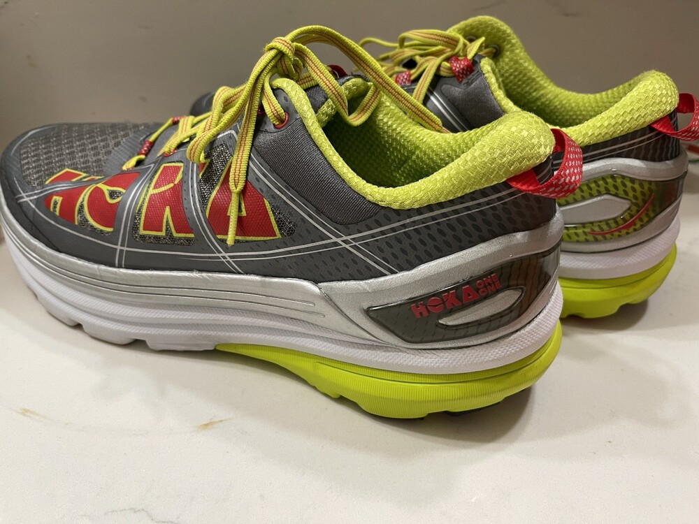Hoka One One Constant 2 Running Shoes Womens US Size11 M Grey Acid 1009641 - Picture 9 of 9